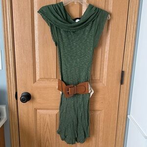 Rue21 Olive Green Knit Top with Belt